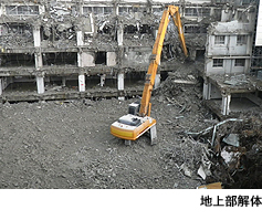 地下部解体