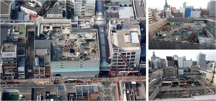 大分市内商業施設解体 大分市内商業施設解体